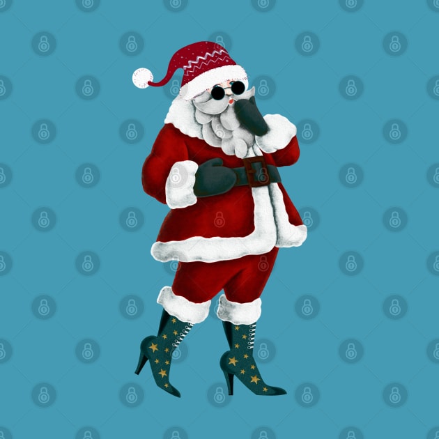 Santa in High Heels by SandraKC