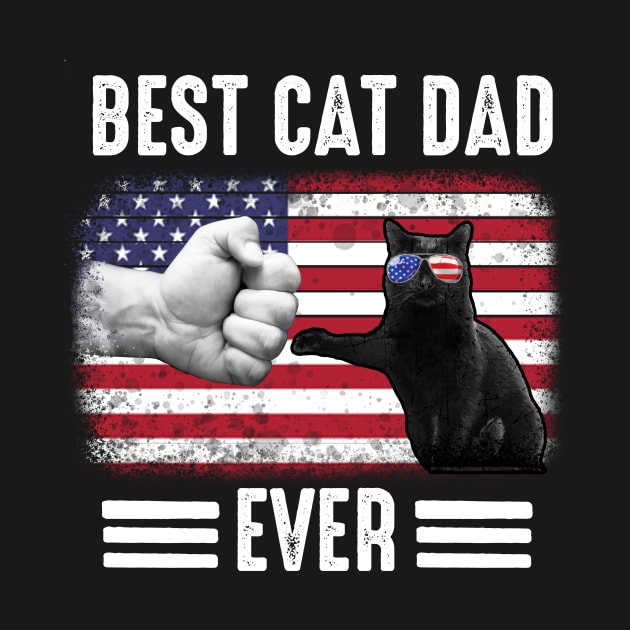 Best Cat Dad Ever Costume Gift by Ohooha