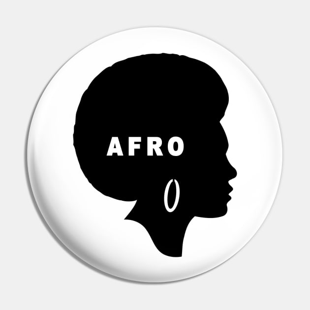 I Love My Afro Hair Pin by Obehiclothes