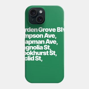 We took a Trip to Garden Grove Phone Case