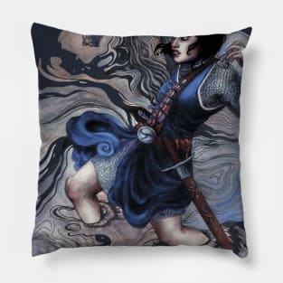 River of Death Pillow