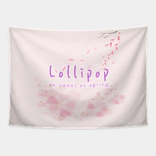 lollipop, as sweet as spring Tapestry