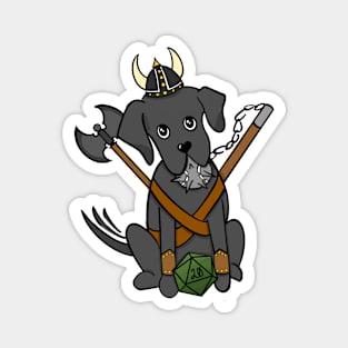 Great Dane Barbarian | DND Dogs | Fantasy ARt Magnet