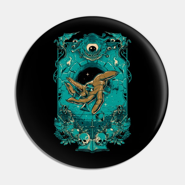 Dungeon Master Pin by hafaell