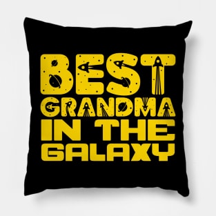 Best Grandma In The Galaxy Pillow