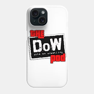 The Dits on Wrestling Podcast RETRO LOGO Phone Case