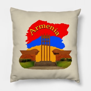 Armenian Independence Monument Pillow