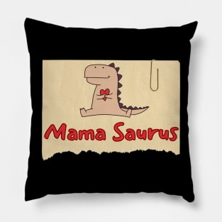 Mama Saurus Pillow