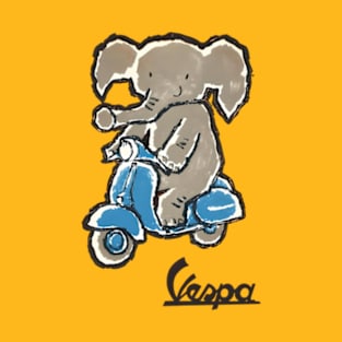 Vespa Motor Scooters 1961 T-Shirt