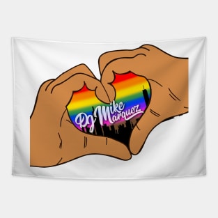 DJ Mike Marquez Pride Hands Tapestry