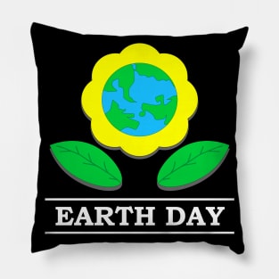 Happy Earth Day Pillow