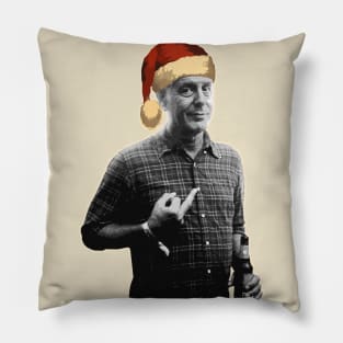 Anthony Bourdain Christmas Pillow