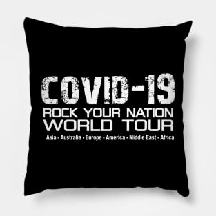 Covid-19 world tour Pillow