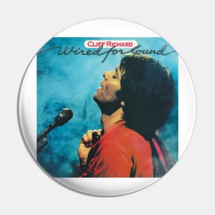 Cliff Richard Wired For Sound Album Cover Pin