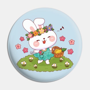 Happy Bunny Pin