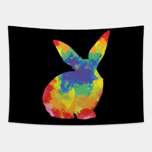 Autism Awareness Rabbit Happy Easter Bunny Tapestry