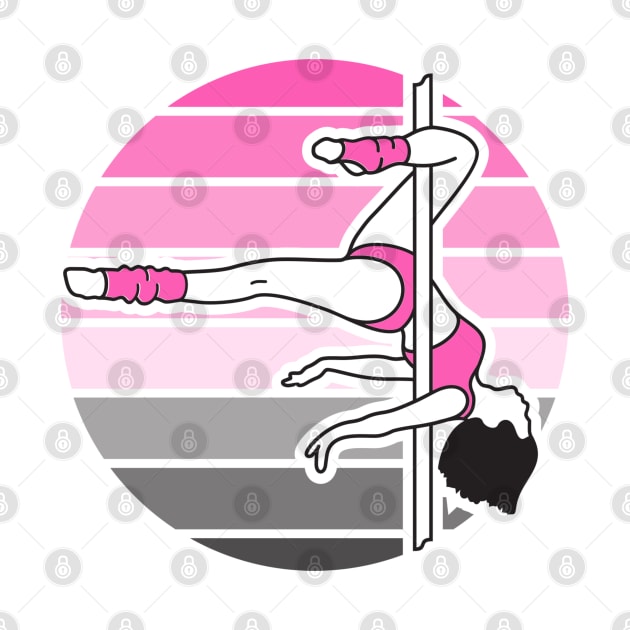 Pole Dancer Pink in Sphere by LifeSimpliCity