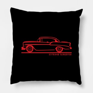 1956 Chevrolet Bel Air Sport Coupe Pillow