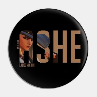 Ashe Solo - Overwatch Pin