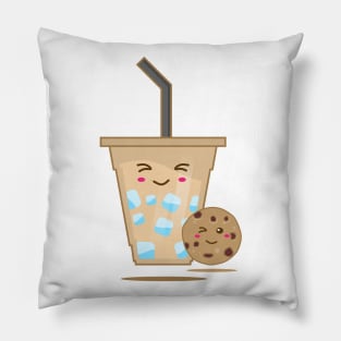 Ice Coffee & Cookie Pillow