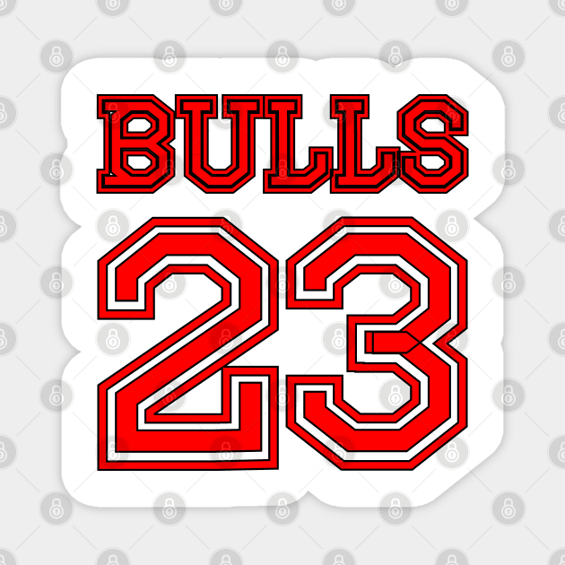 Michael Jordan Jersey Magnet by Indiecate