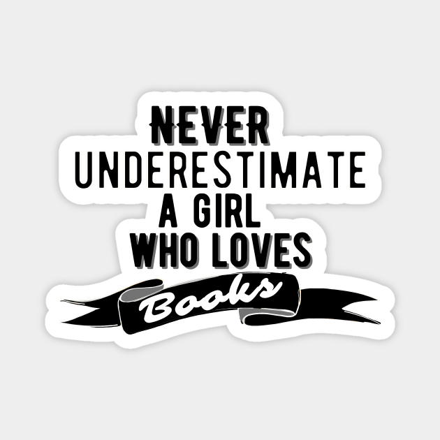 Never Underestimate A Girl Who Loves Reading Books Canvas Wall Art African Book Lovers DT04 main image 0