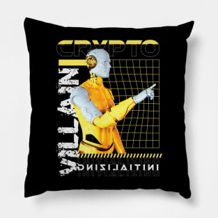 Crypto Villain Pillow