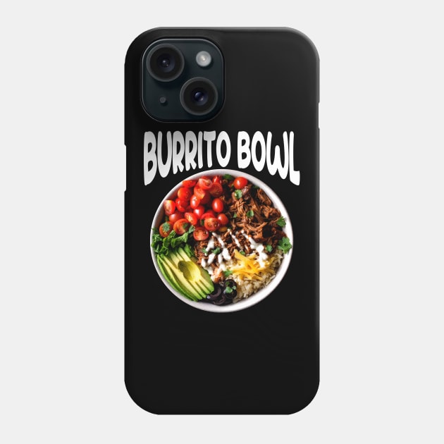 Burrito Bowl | Dot Style Phone Case by baharmajaya