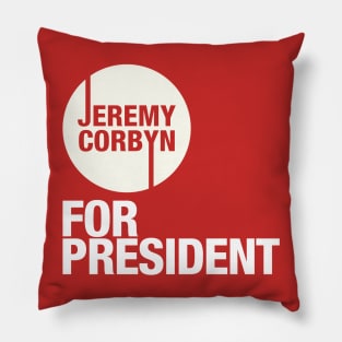 Jeremy Corbyn for President Pillow