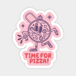 Time for Pizza Magnet