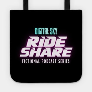 Digital Sky: Ride Share (Large Logo) Tote