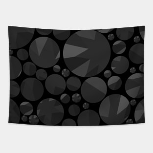 Marbles Midnight Grey Tapestry