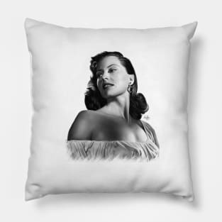 Cyd Charisse - a Classic Hollywood Diva Pillow