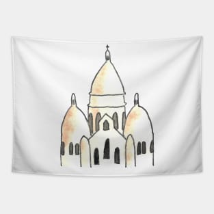 Paris Icons: Sacre Coeur Tapestry