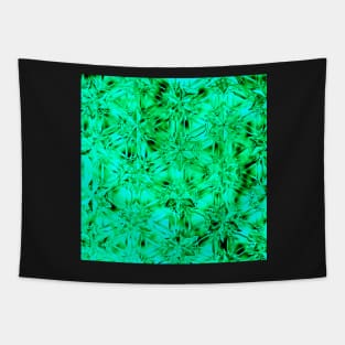 Green Crystal 1 Tapestry