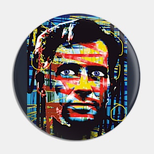 Jack Kerouac - Art by Zoran Maslic Pin