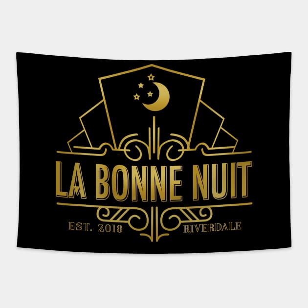 La Bonne Nuit Tapestry by Nazonian