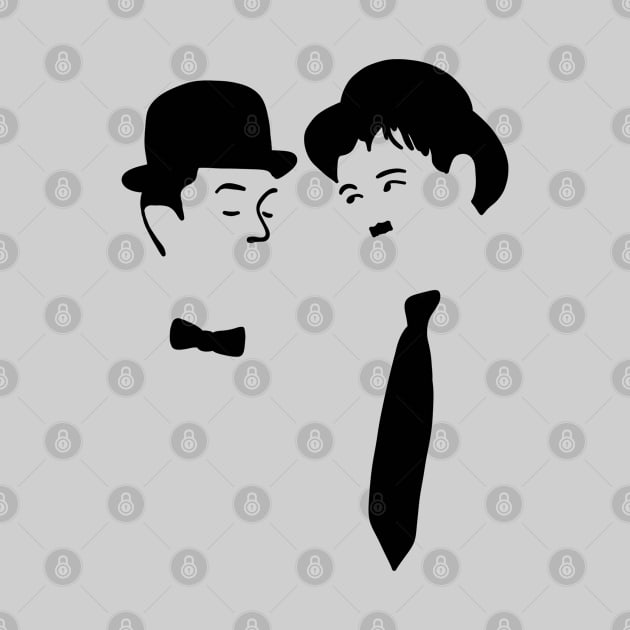 Laurel and Hardy by Slightly Unhinged