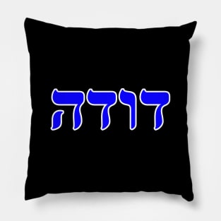 Hebrew Word for Aunt - Leviticus 18-14 Pillow