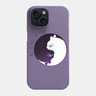 Yin Yang Cat Phone Case