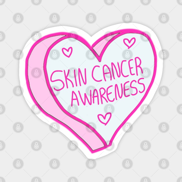 Skin Cancer Awareness Magnet by ROLLIE MC SCROLLIE