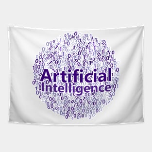 Artificial Intelligence Data Science Word Cloud | Purple Tapestry