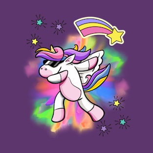 Colorful Cute Unicorn T-Shirt