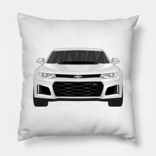 CAMARO WHITE Pillow