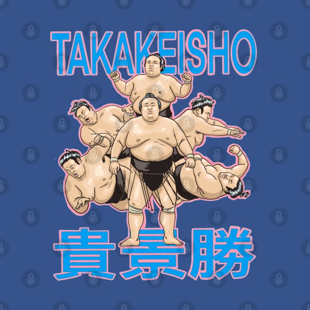 Takakeisho sumo wrestler 貴景勝 by FilthyTBear 