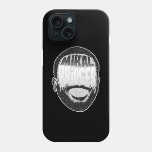 Mikal Bridges Brooklyn Player Silhouette Phone Case