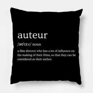 Auteur - Definition Pillow