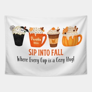 Fall Quote - Fall Vibes  - Fall Season - Thanksgiving Tapestry