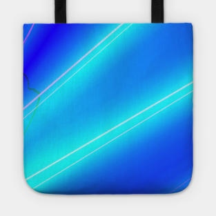 sky blue dark blue stripes abstract texture Tote