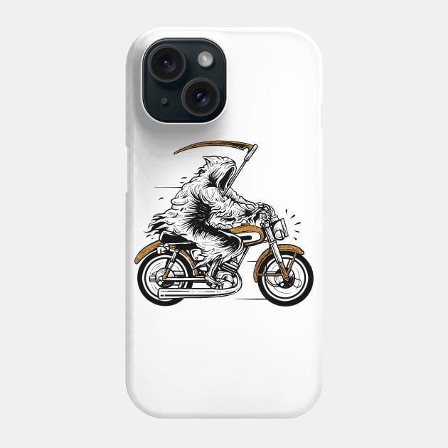 Reaper Racer Phone Case by Art Consulate